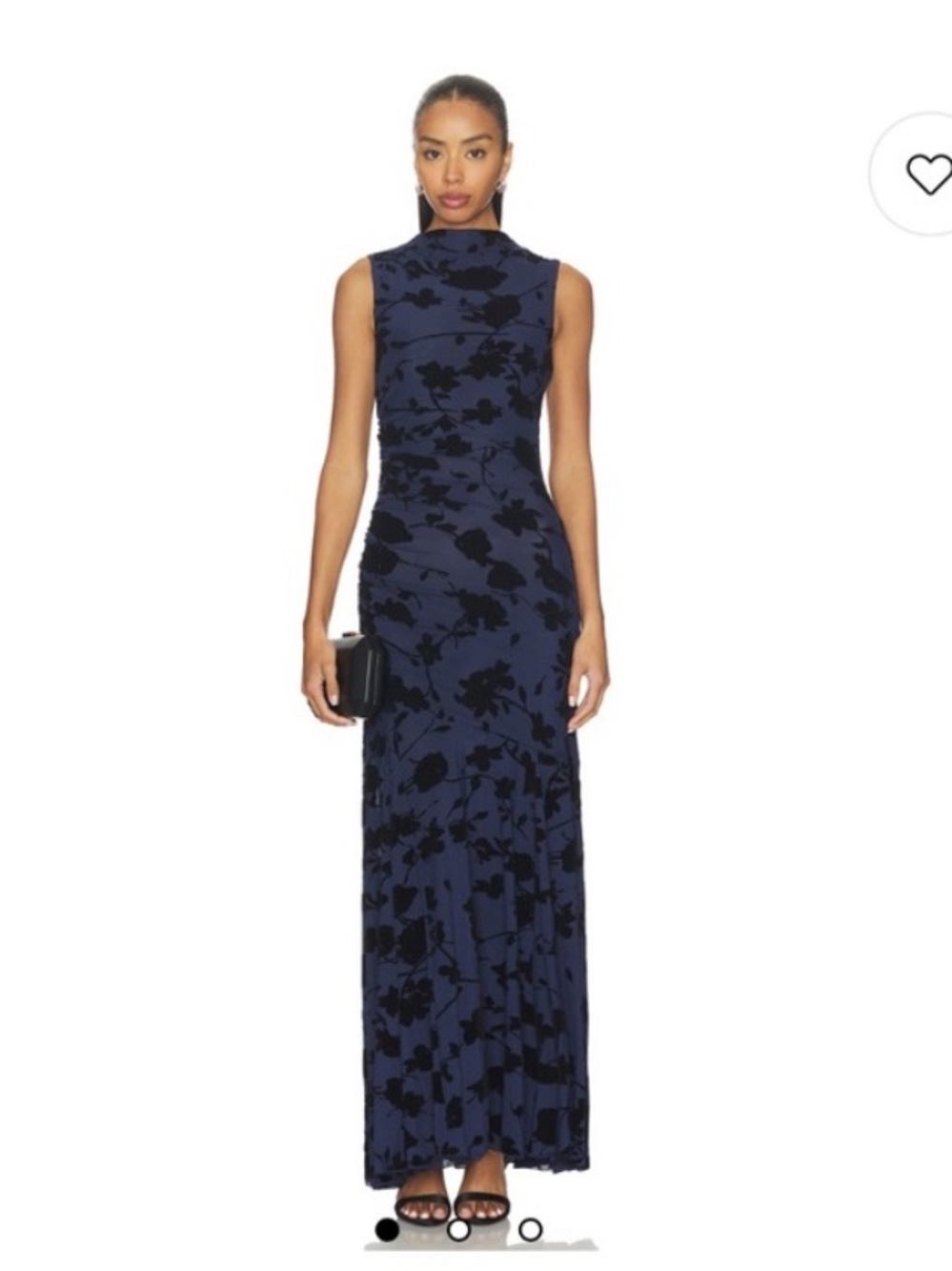 NEW RAILS Cosmos Dress in Navy Tossed Roses